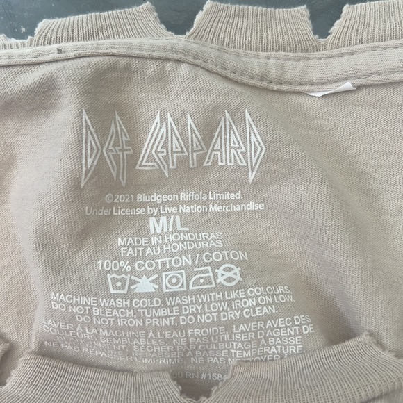 Def Leppard top - Picture 2 of 2